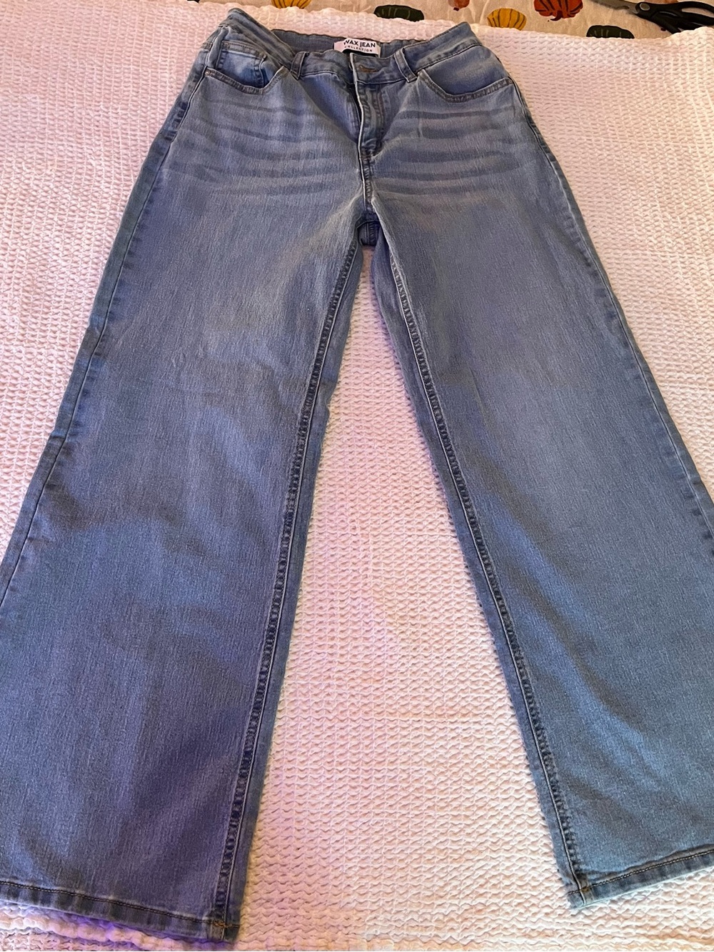Wax Jean Wide-Leg Women’s Jeans - Light Blue